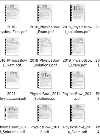2022Physics Bowlʼ10ϰΪ׼ˣȡ